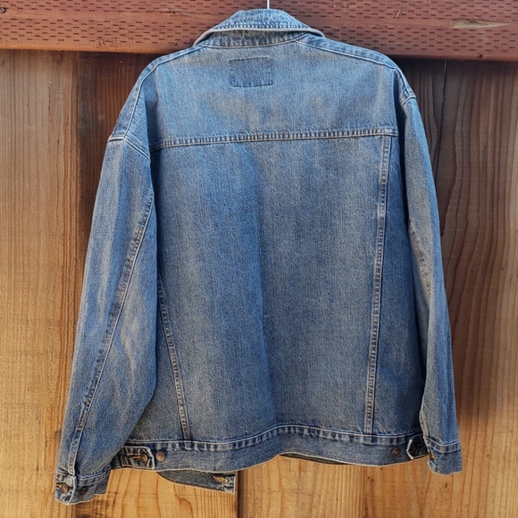 Anchor blue denim jacket size Large - Picture 5 of 16